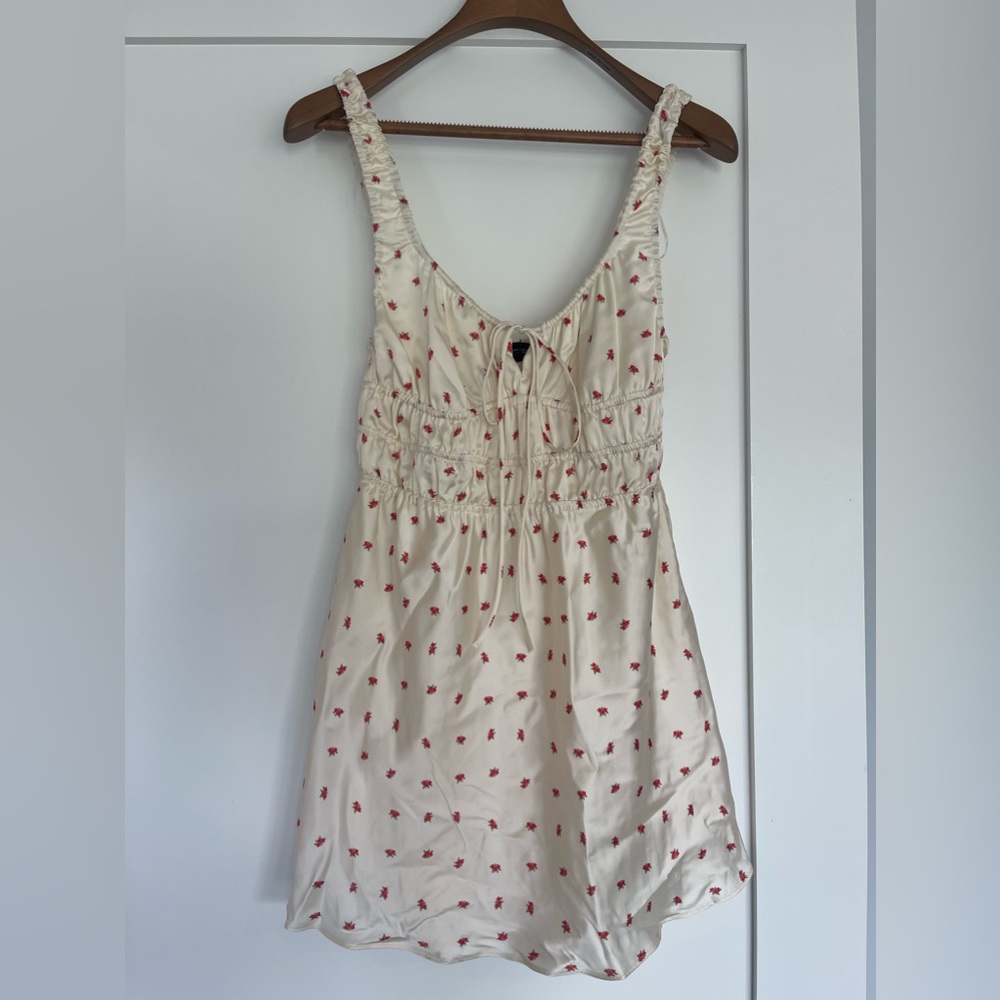 Zara white mini dress